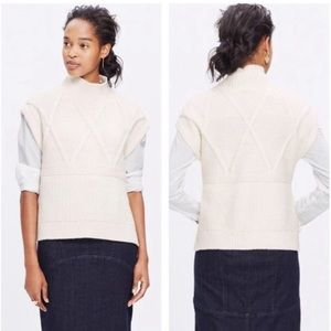NWT Madewell Side-tie Sweater Vest S
